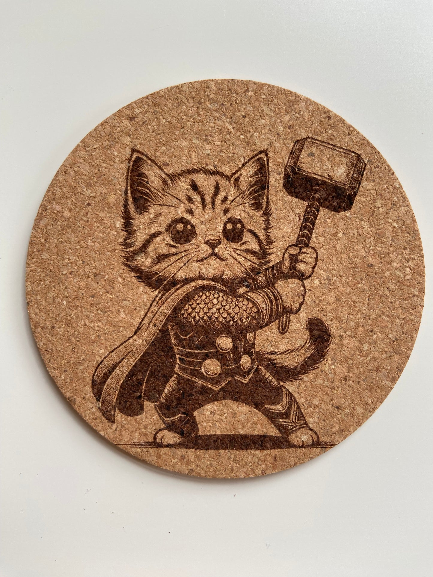 Baby Kitten Thor & Loki - 4er Untersetzer Set - Geschenkidee -