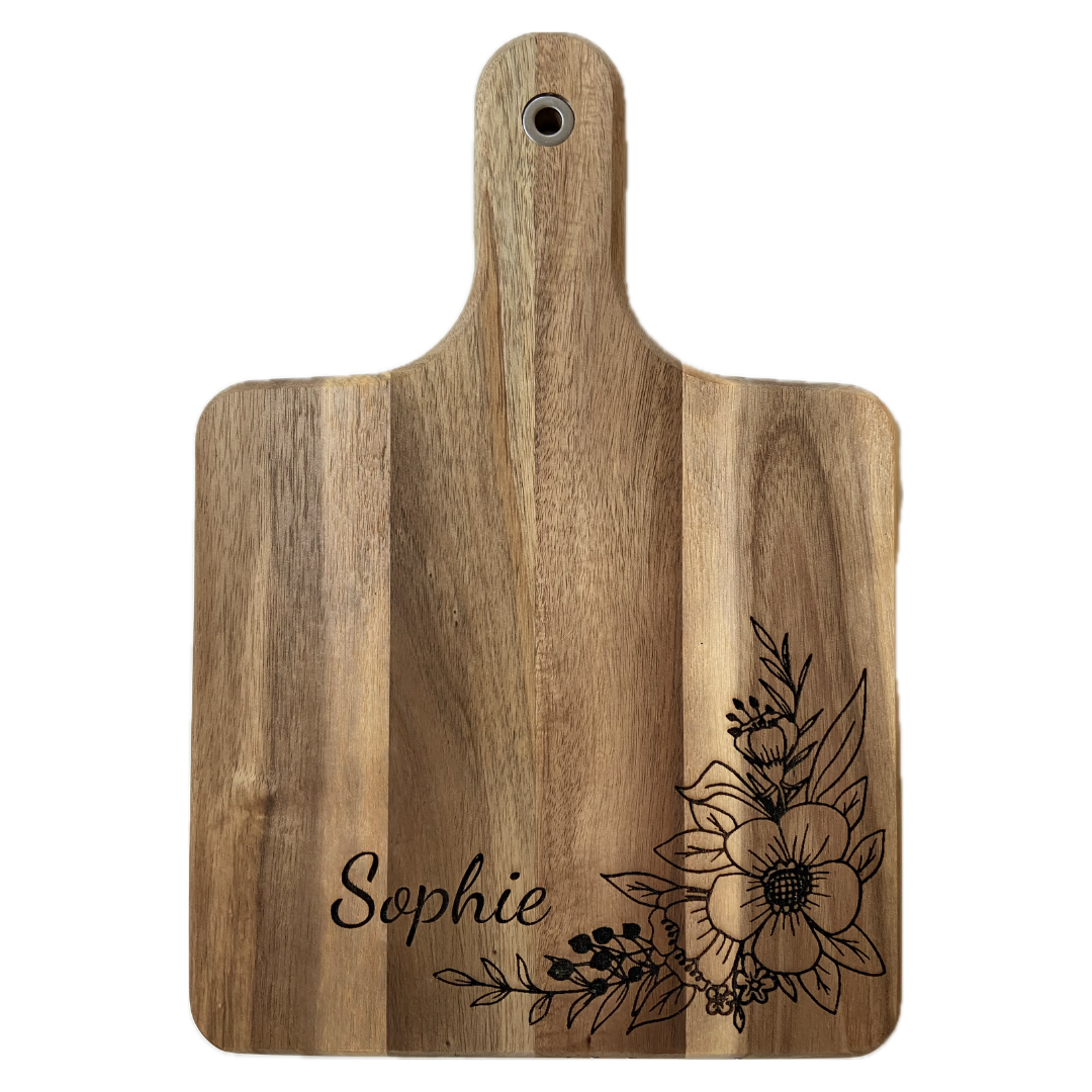 Individualisiertes Schneidebrettchen - Geschenkidee für jeden Anlass