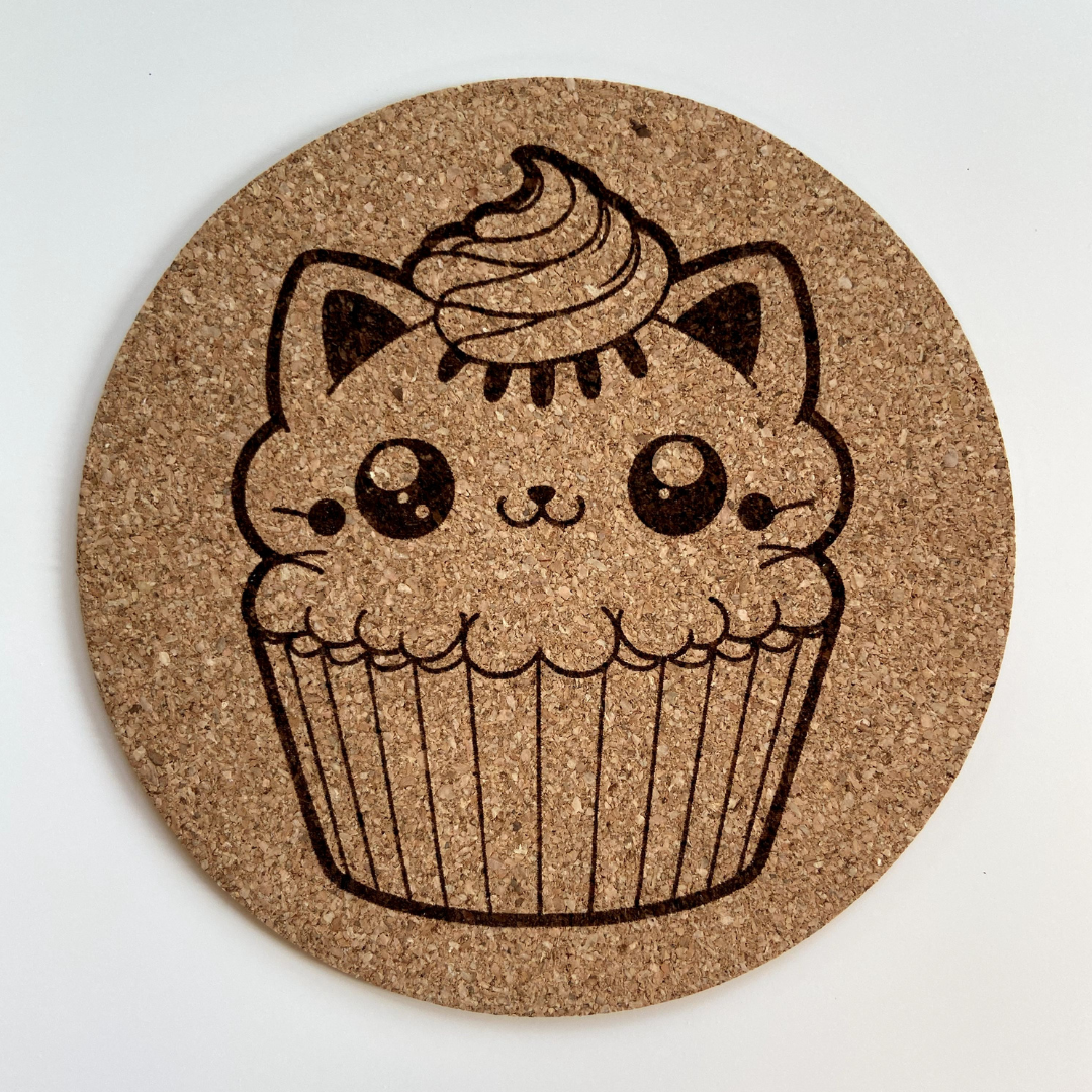 Kawaii Untersetzer - einzeln - verschiedene Motive - Geschenkidee